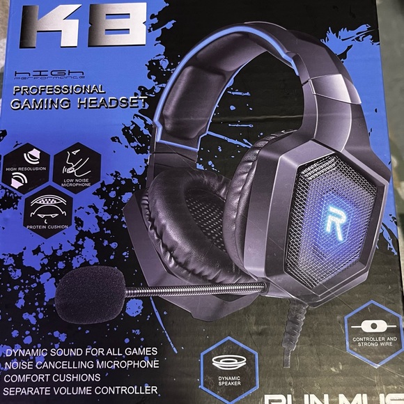 RUNMUS Gaming Headset - Picture 1 of 2